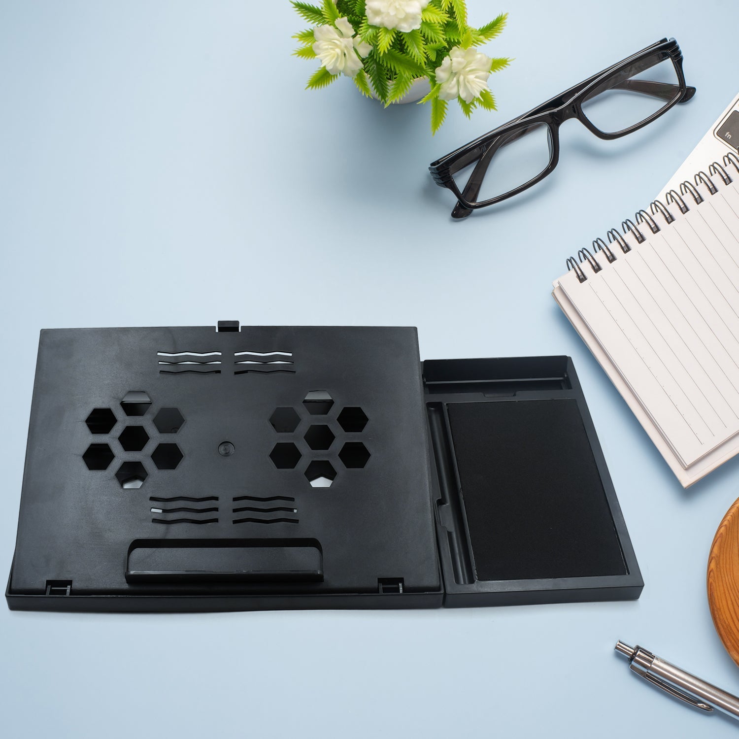 1229 Laptop Stand Suitable Portable Foldable Compatible with MacBook Notebook Tablet Tray Desk Table Book with Free Phone Stand 1229 Laptop Stand Suitable Portable Foldable Compatible with MacBook Notebook Tablet Tray Desk Table Book with Free Phone Stand